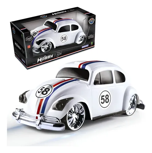 Carrinho Grande Infantil Menino Herbie Hobby Fusca Grande –