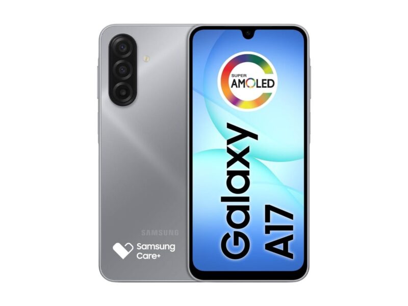 Celular Samsung Galaxy A17, 128GB, 4GB, 50MP Tela 6.7″, IP54 – Cinza