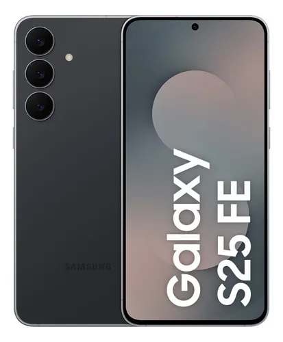 Celular Samsung Galaxy S25 Fe 5g, 128gb, 8gb Ram, Câmera Tripla De 50+12+8, Tela Grande De 6.7 Jetblack –