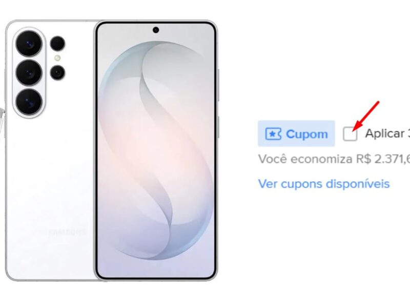 Celular Samsung Galaxy S26 Ultra 5G, 256GB, 12GB RAM, Câmera Quádrupla, Tela Grande de 6.9" Branco
