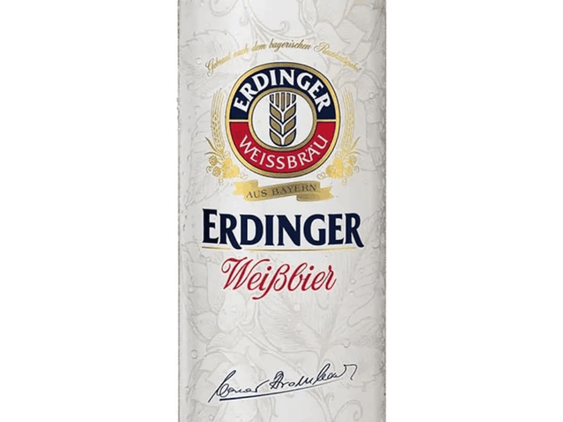 Cerveja Erdinger, Weissbier, Lata, 500ml 1un