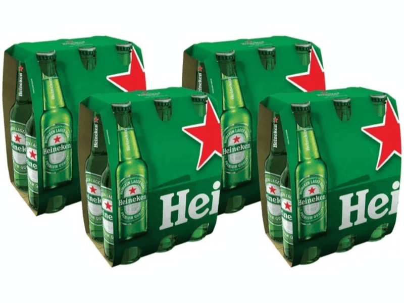 Cerveja Heineken Premium Lager 250ml Long Neck – 24 Unidades