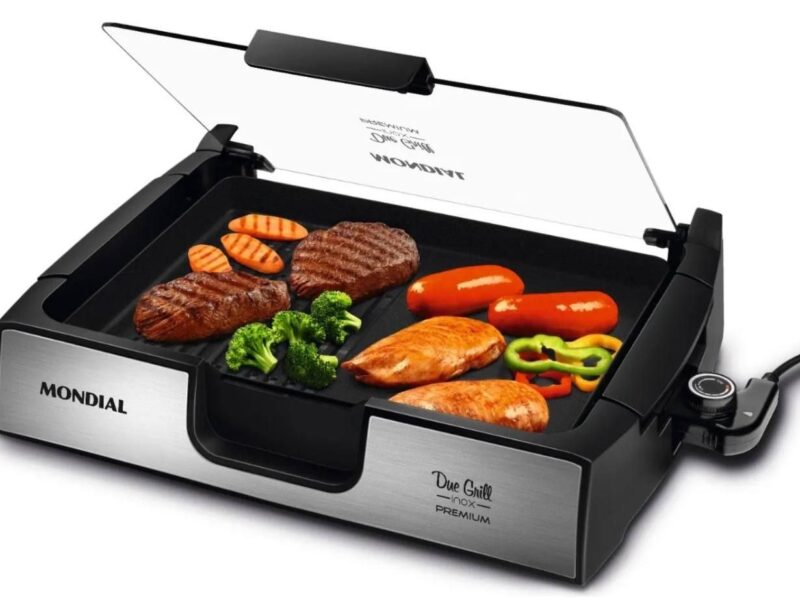 Chapa Due Grill Premium Mondial 1270W – G-10 –