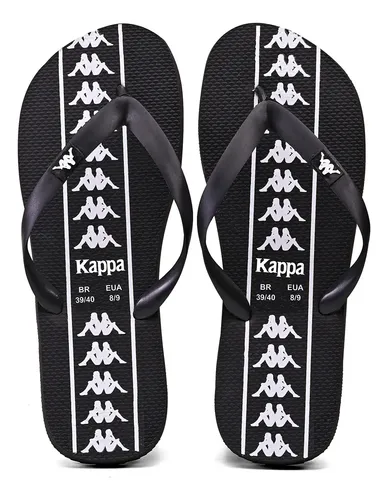 Chinelo Kappa Beach Adulto Unissex Em Borracha –