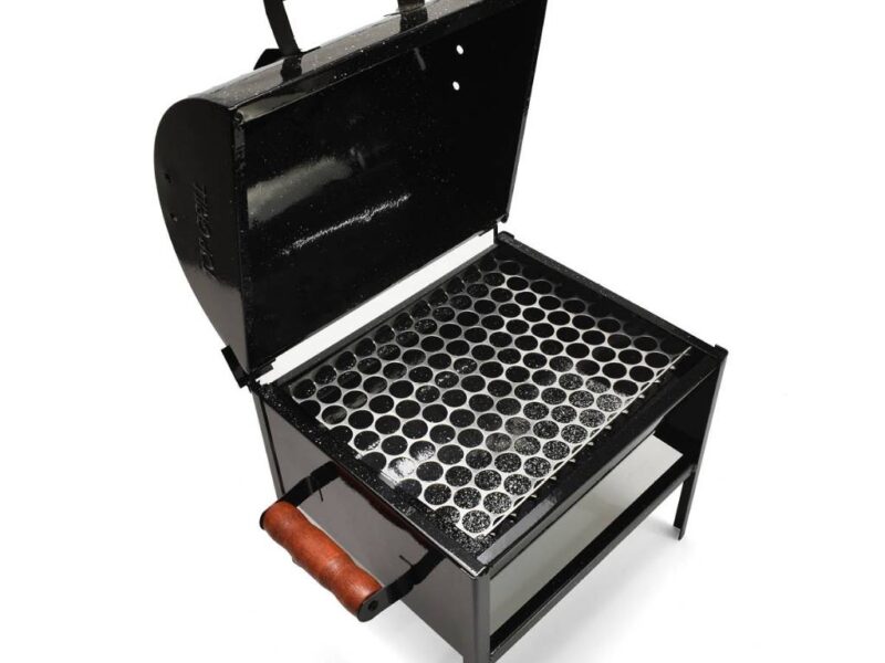 Churrasqueira a Bafo Portátil para Pescaria Viagens Camping Material Resistente
