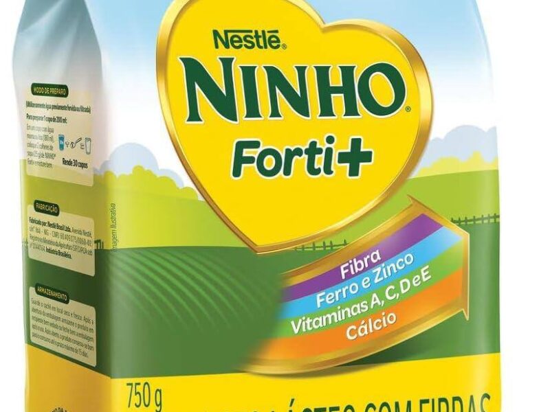 Composto Lácteo, Nestlé, Ninho Forti+, Pacote, 750g