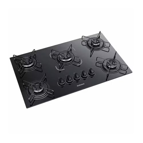 Cooktop Essencial 5 Bocas – Preto