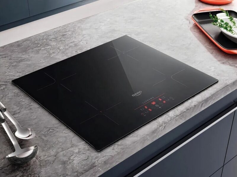 Cooktop de Indução 4 Bocas Preto com Trava de Segurança Dako Supreme –