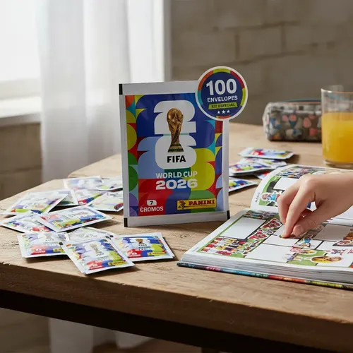 Copa Do Mundo Panini Kit 700 Figurinhas 2026 100 Envelopes –