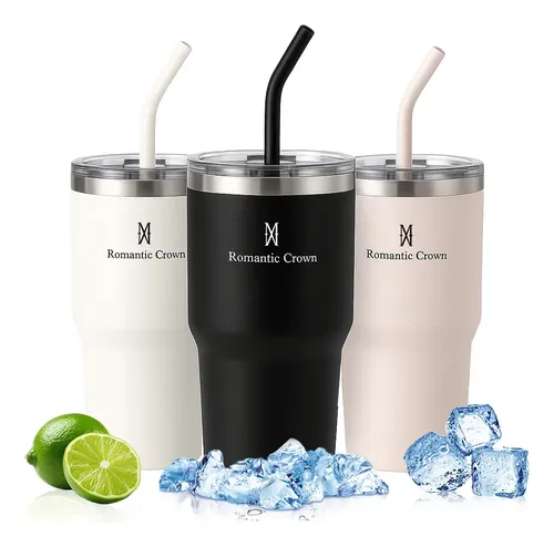 Copo Térmica 600ml Inox Anti-vazamento Para Café/chá/bebidas –
