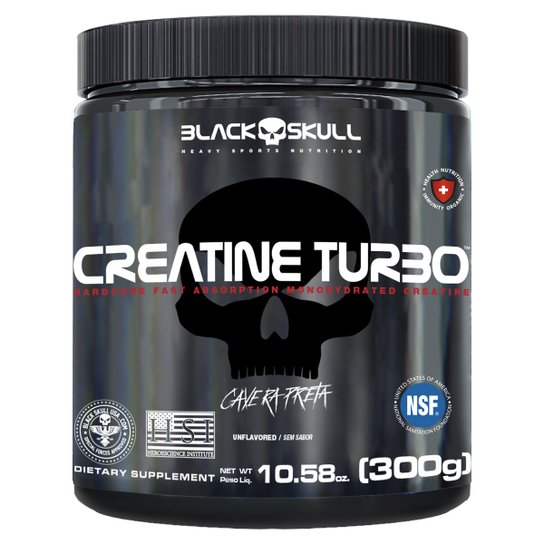 Creatina Turbo Black Skull 300g – undefined | Netshoes