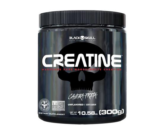 Creatine – Creatina Monohidratada – 300g – Black Skull