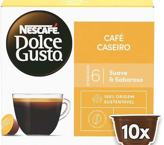 Dolce Gusto Café Caseiro 10 Cápsulas