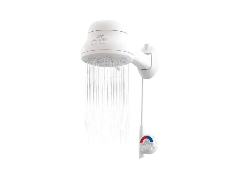 Ducha Chuveiro Eletrônica Master Banho Zagonel Branca 6700w Cor Branco Potência 7500 W