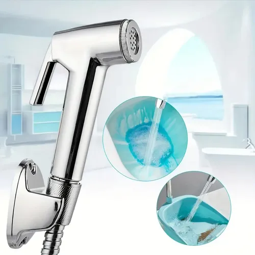 Ducha Higiênica Luxo 100% Metal Completa De Volta –