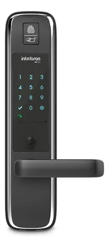 Fechadura Digital Touch De Embutir Com Biometria Fr 331 Preta Intelbras –