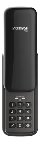 Fechadura Digital de Sobrepor com Senha FR 10 Preto Intelbras –