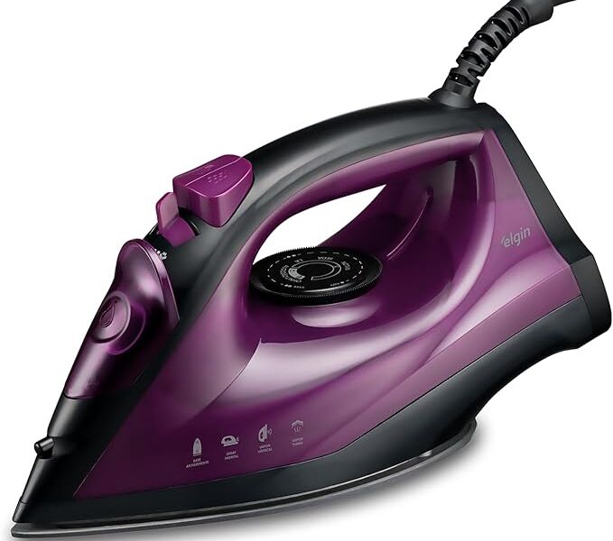 Ferro de Passar a Vapor Easy Pass Elgin 1.700w 5 temperaturas – 220V