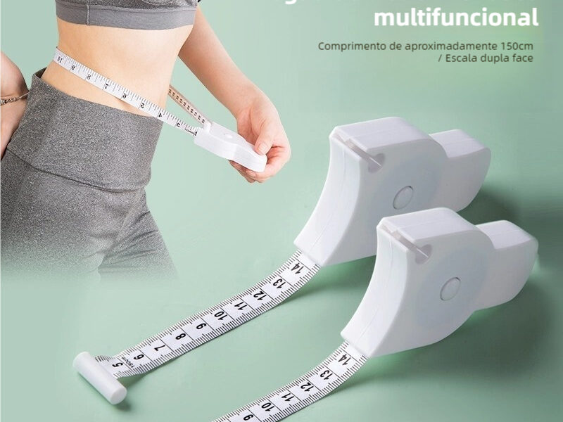 Fita De Medição Corporal/Fita Métrica Antropométrica Corporal Com Cálculo De Imc Da