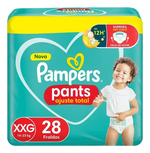 Fralda Pampers Pants Xxg 28u –