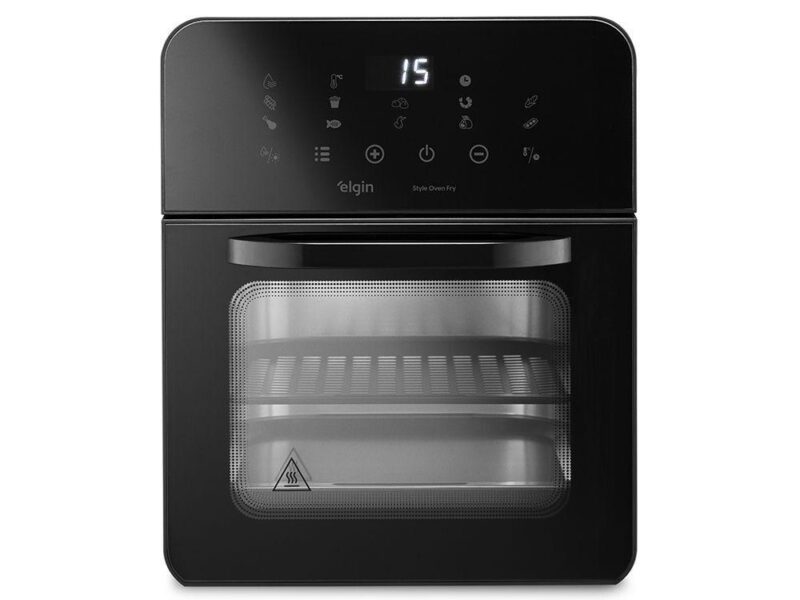 Fritadeira e Forno Elgin Elétrico 10l Style Oven Fry 3 em 1 Preto