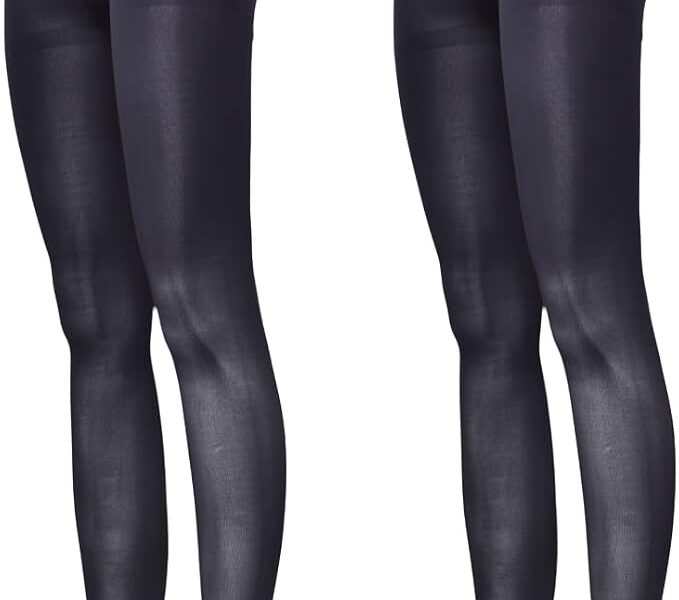 GAP Women’s Original Opaque Tights, 2-Pack Adult Tights, Soft & Stretchy