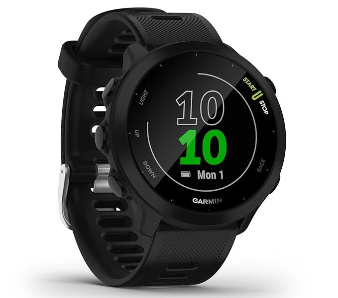 Garmin Relógio Forerunner 55 com Monitor Cardíaco de Pulso e GPS