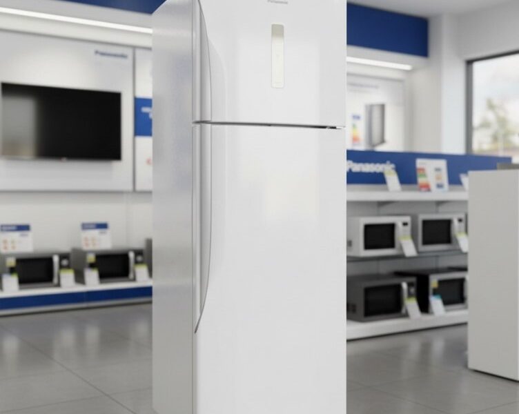 Geladeira Ideal+ Panasonic BT41 Frost Free Tecnologia Antibactéria 391L Branca – NR-BT41PD2WA 127V