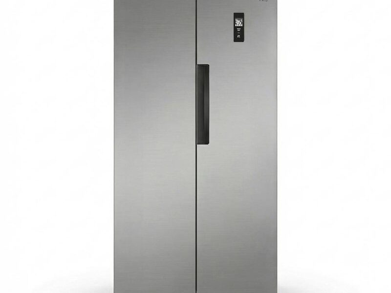 Geladeira Refrigerador HQ Frost Free Side By Side 460 Litros Inox HQ-460SBSFF