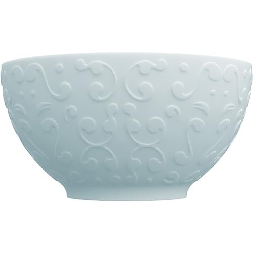 Germer, Conjunto de bowl em porcelana, modelo Tassel, Ø 12,5 cm, 400 ml, 6 peças, Azul