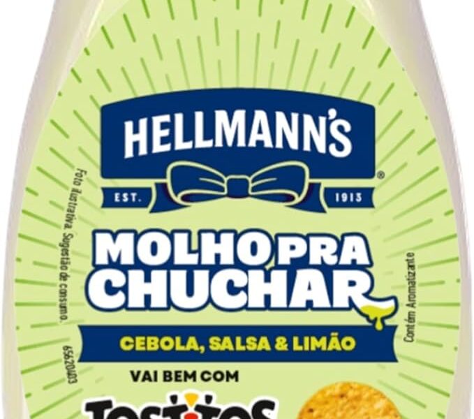 Hellmann’s Molho pra Chuchar sabor Cebola, Salsa e Limão