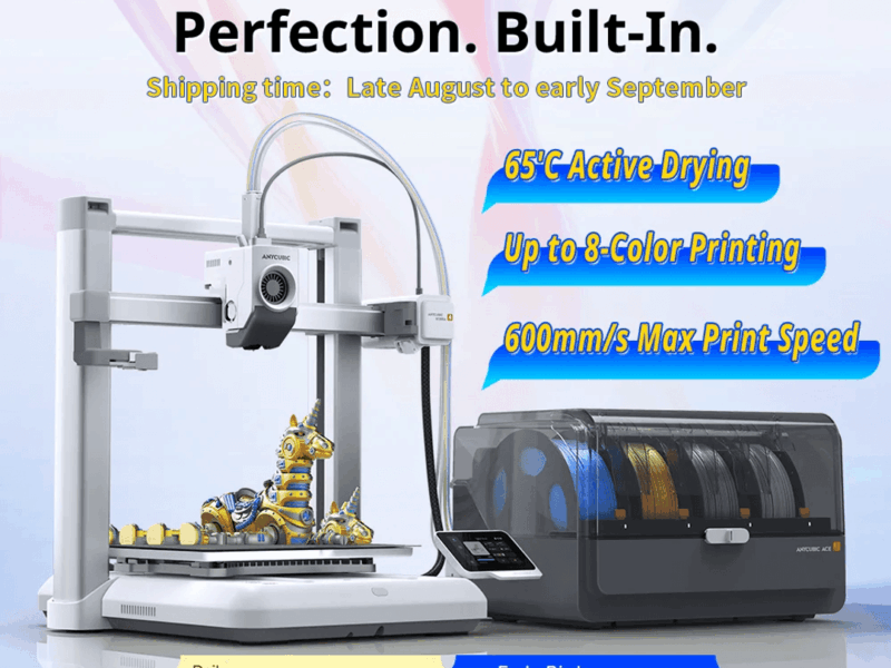 Impressora 3D ANYCUBIC Kobra 4 Combo com impressão rápida de 600mm/s, até 8 cores, APP de controle de secagem de filamento ACE 2 Pro, impressora 3D FDM. Kobra 4 No ACE 2 Pro – AliExpress