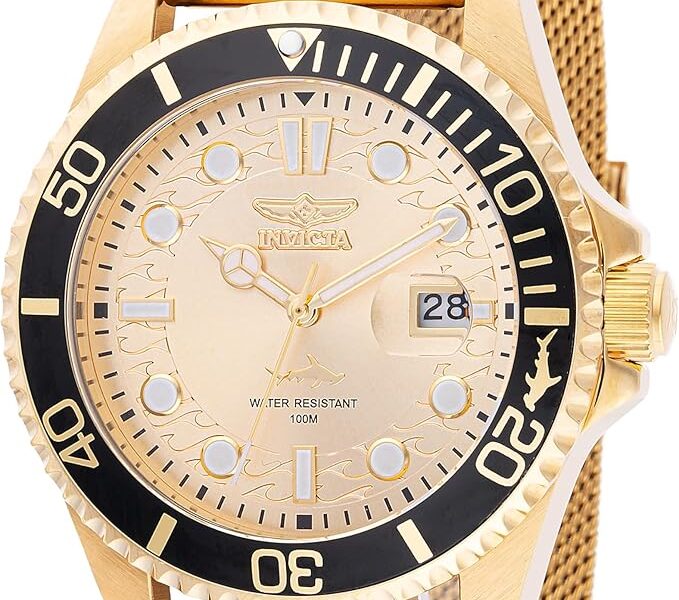 Invicta Pro Diver Stainless Steel Men’s Quartz Watch – 43mm