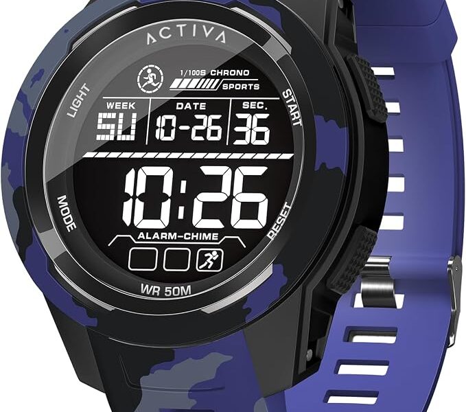 Invicta Relógio digital digital Essentials azul