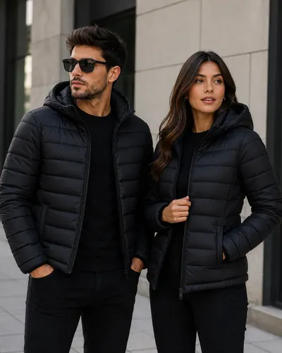 Jaqueta Puffer Feminina Gominho Casaco Corta Vento Bobojaco –