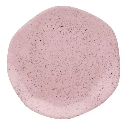 Jogo De 6 Pratos Sobremesa 21,5cm Oxford Ryo Pink Sand –