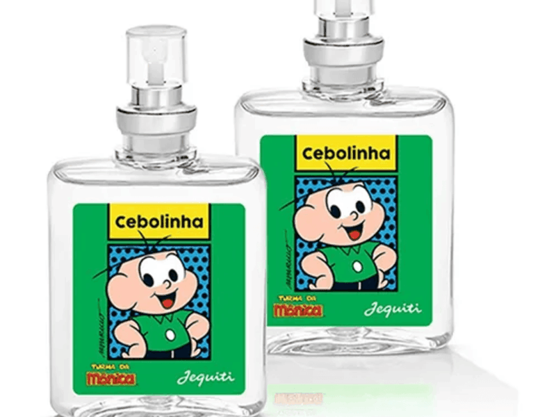 Kit 2x Perfumes Colônia Miniatura Cebolinha Turma Da Mônica Jequiti 25ml –