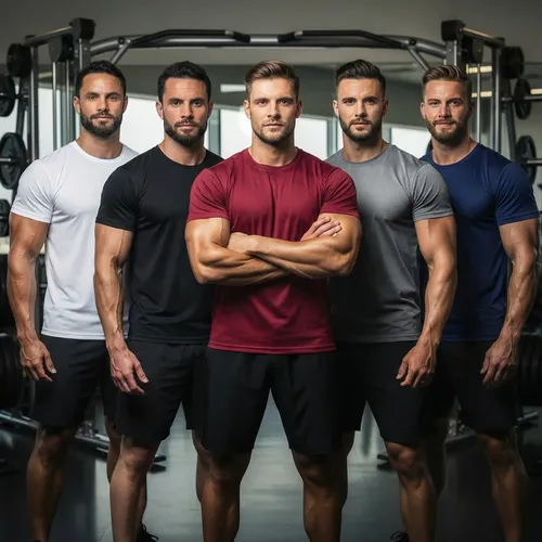 Kit 5 Camisetas Básicas Masculina Dry Fit Lisa Tradicional –