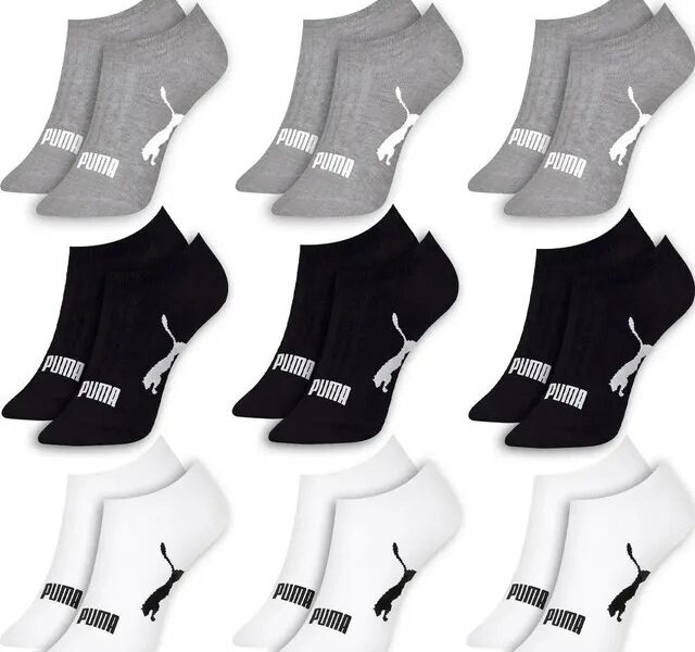 Kit 9 Pares Meias Puma Sapatilha Soquete Invisível Original –