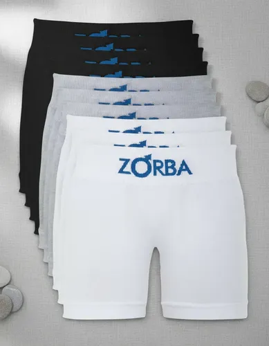 Kit Com 10 Cuecas Boxer Infantil Seamless Zorba –