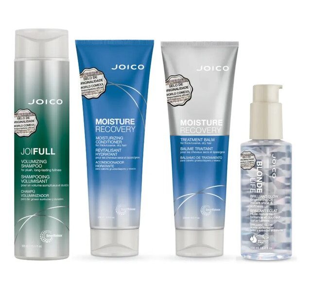 Kit Joico Para Cabelos Com Raízes Oleosas E Pontas Muito Sec