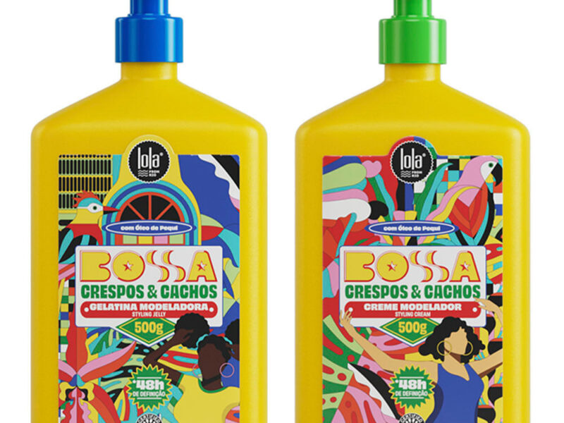 Kit Lola From Rio Bossa Crespa e Cacheadas Modelador Creme + Gelatina Modeladora Kit