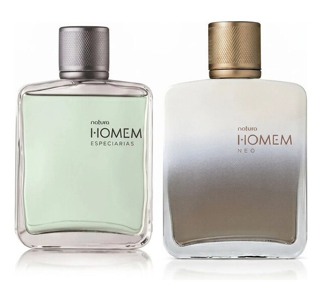 Kit Natura Homem: Deo Colônia Especiarias 100ml + Deo Colônia Neo 100ml –