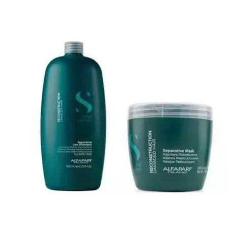 Kit Reconstruction Shampoo 1L e Máscara 500ml – Alfaparf