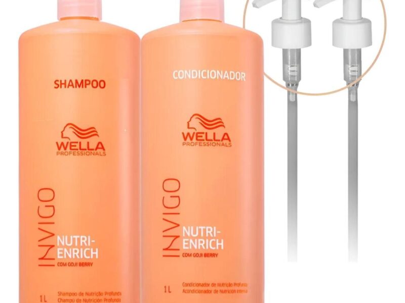 Kit Wella Invigo Nutri Enrich Sh, Cond E Válvulas –