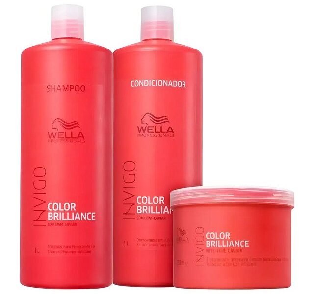 Kit Wella Professionals Invigo Color Brilliance (3 Produtos) –