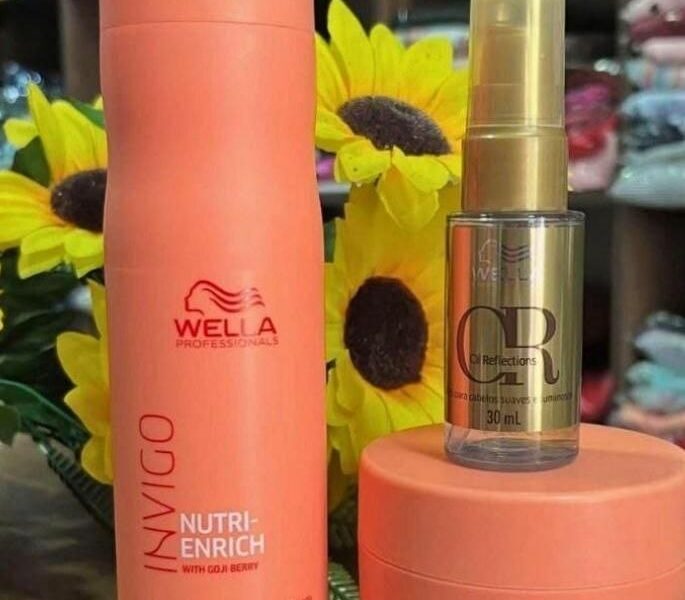 Kit Wella Professionals Invigo Nutri-enrich + Oil Reflection –