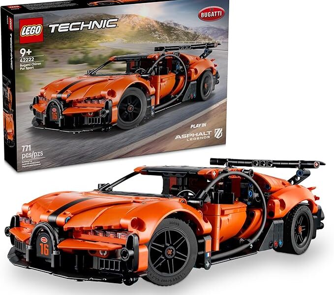LEGO Technic Hipercarro Bugatti Chiron Pur Sport 42222