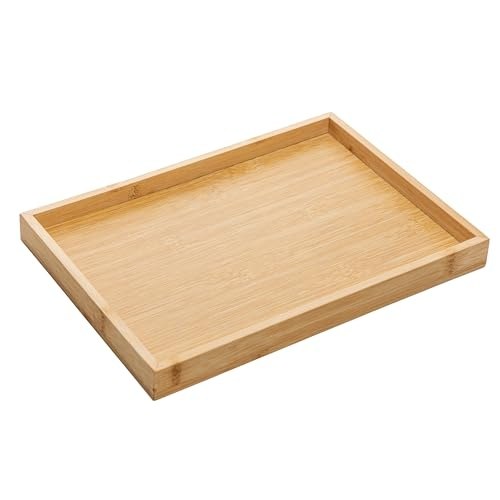 LYOR – Bandeja Nature 22cm x 14cm x 2,5cm Natural Bambu