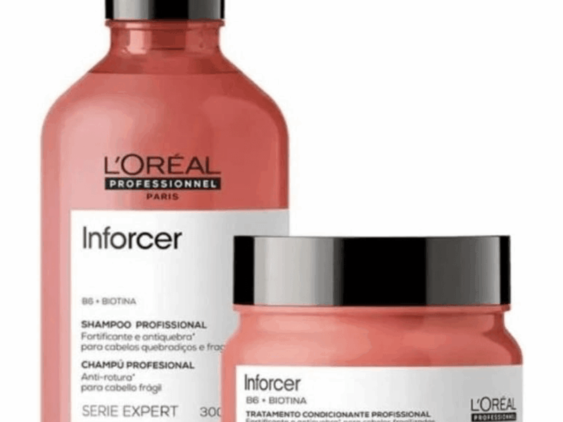 L’Oréal Professionnel Kit Inforcer Shampoo + Máscara de Tratamento Serie Expert, L´Oreal Professionnel Paris